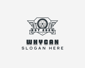 Wheel - Tire Car Repair logo design