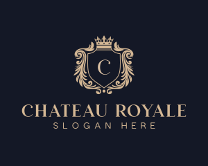 Royal Crown Shield logo design