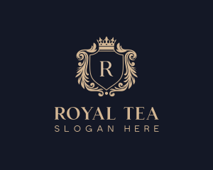 Royal Crown Shield logo design