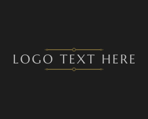 Wordmark - Elegant Business Firm logo design