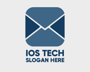 Ios - Mail Messaging App logo design