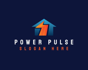 Voltage - House Electric Voltage logo design