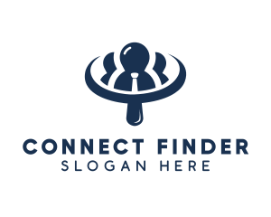 Finder - HR Job Search logo design