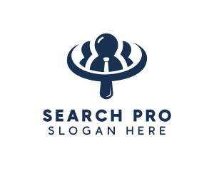 Search - HR Job Search logo design