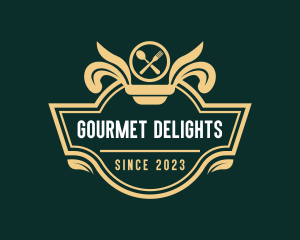 Luxury Gourmet Restaurant logo design