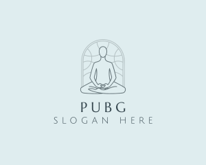 Yoga Meditation Wellness logo design