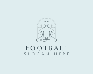 Yoga Meditation Wellness logo design