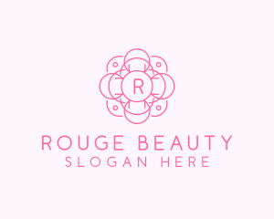 Flower Beauty Cosmetics  logo design