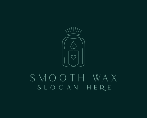 Wax - Wax Scented Candle logo design