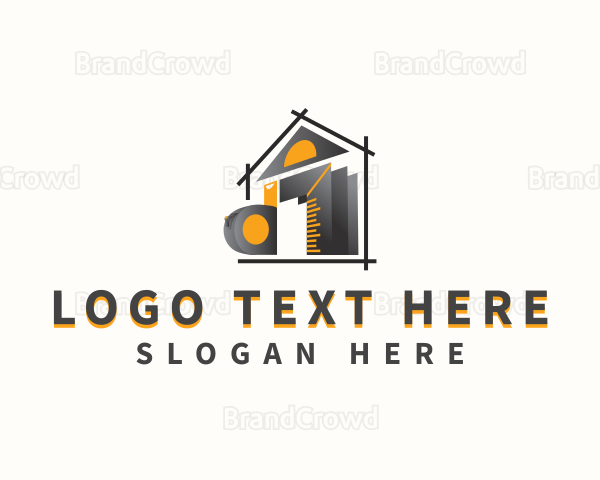 House Construction Tools Logo