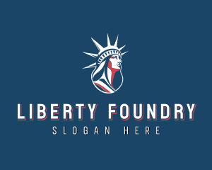 Liberty American Patriot logo design