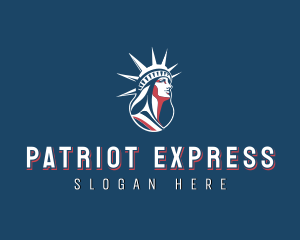 Liberty American Patriot logo design