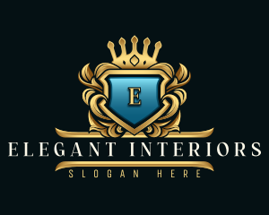 Luxury Royal Crest logo design