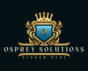 Luxury Royal Crest logo design