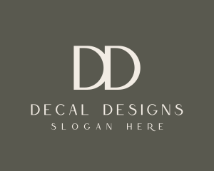 Upscale Luxury Fashion logo design