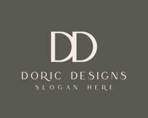 Upscale Luxury Fashion logo design