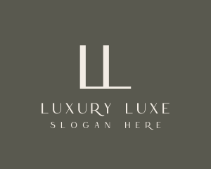 Upscale Luxury Fashion logo design