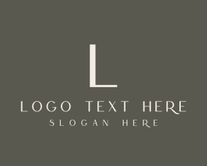 Luxurious - Upscale Luxury Fashion logo design