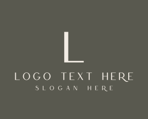 Upscale Luxury Fashion Logo