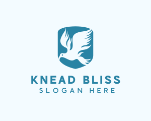 Blue Bird Hawk logo design