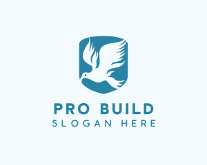 Blue Bird Hawk logo design