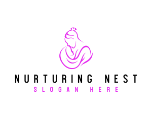 Parental - Mother Child Infant logo design