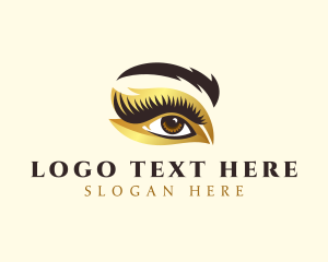 Eyeliner - Beautiful Eyelashes Cosmetics logo design