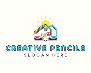 Daycare Nursery Book logo design