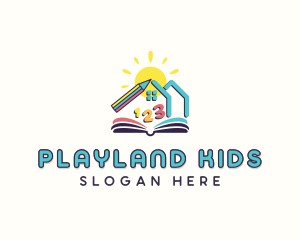 Daycare Nursery Book logo design