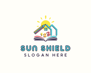 Daycare Nursery Book logo design