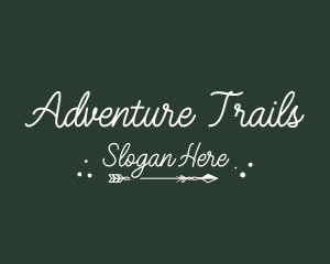 Boho Arrow Adventure logo design