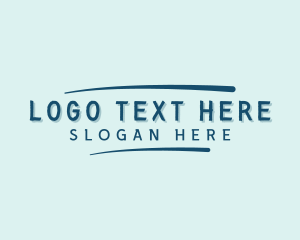 Texture - Simple Handwriting Business logo design