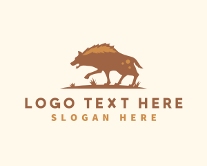 Lebanon - Safari Wild Hyena logo design