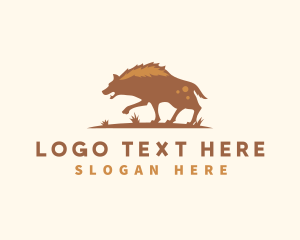 Lebanon - Safari Wild Hyena logo design