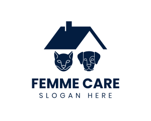 Pet Care House logo design