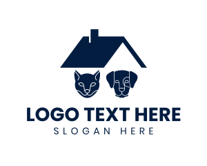 Groomer - Pet Care House logo design