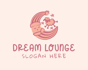 Sheep Moon Pajamas logo design