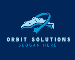 Star Orbit Car Wash logo design