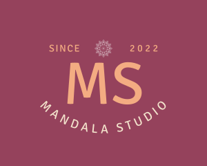 Mandala - Simple Mandala Feminine logo design