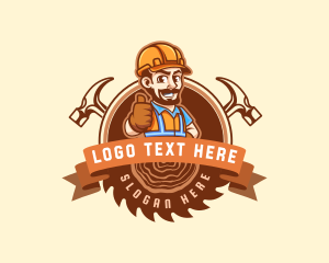 Saw - Handyman Renovation Contractor logo design