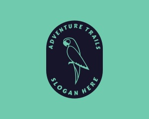 Parrot Aviary Badge Logo