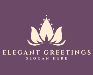 Elegant Lotus Spa logo design