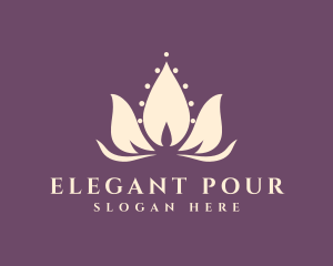 Elegant Lotus Spa logo design