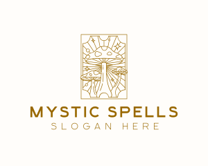 Mystic Mushroom Magic logo design