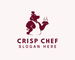 Grizzly Bear Baking logo design