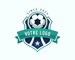 Ice Curling - Football Team Soccer logo design
