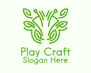 Green Cow Plant  Logo