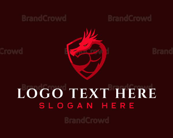 Dragon Beast Shield Logo