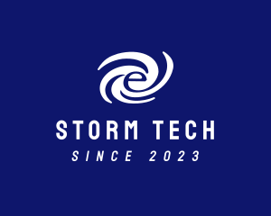 Storm - Vortex Weather Typhoon logo design