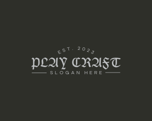 Brand Gothic Business logo design